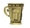 Picture of POCKTOWN INTERNATIONAL Taj Mahal Shot Glass Antique Souvenir for Home Decorative Item, Gifts and Travel Copper Coffee Mug  (50 ml)