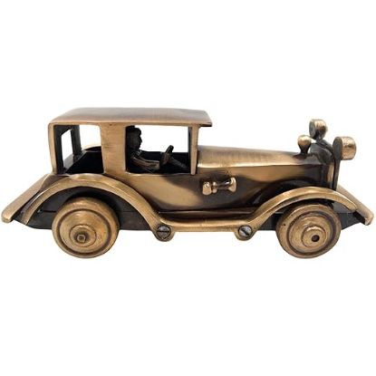 Picture of Arts Brass Car Decorative, Legacy Car Showpeice,Gold,