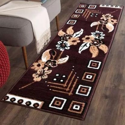 Picture of Fancy Acrylic Carpet Runner for Bedside